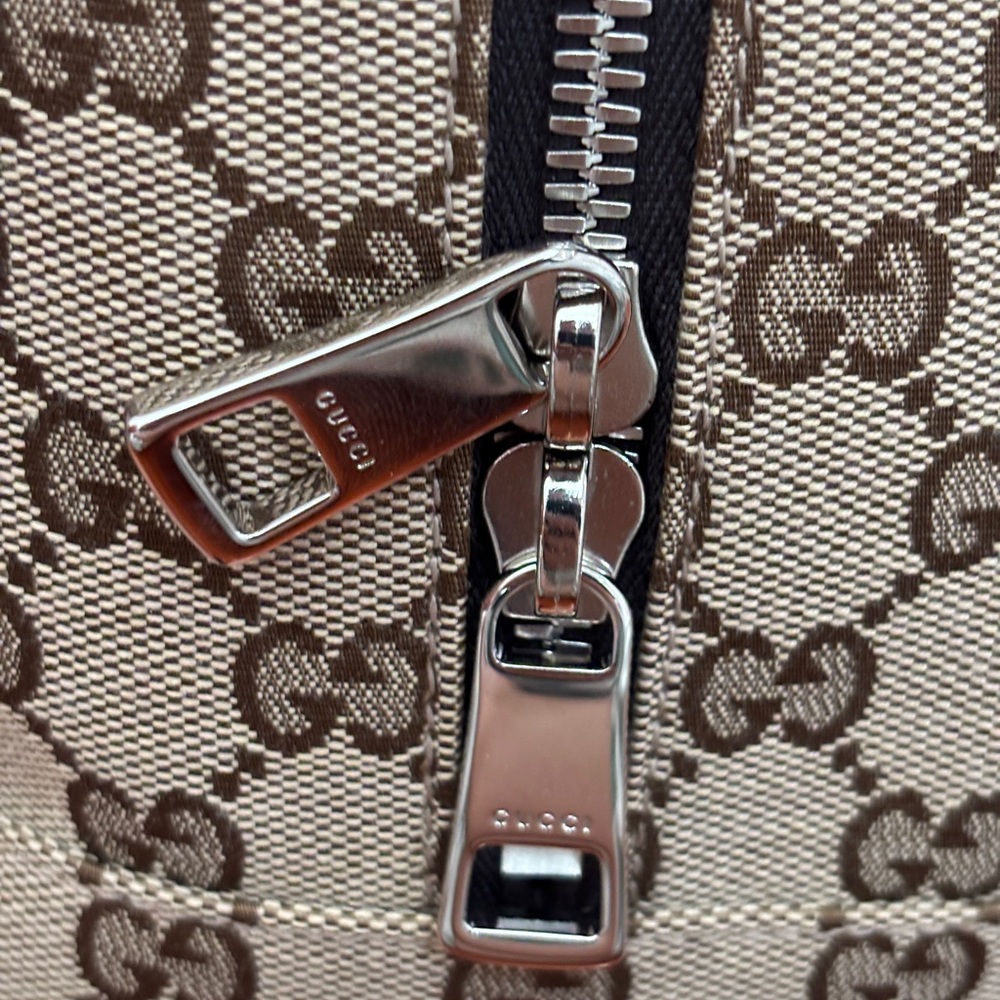 (GUCCI) Canvas Rucksack Backpack - Picture 5 of 6